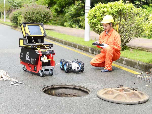 苍梧管道机器人检测